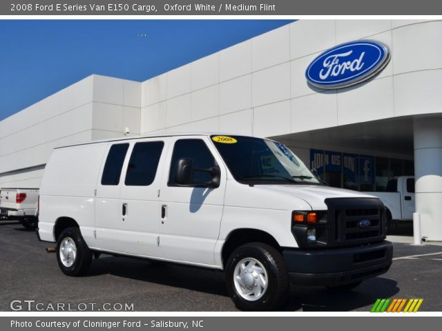 2008 Ford E Series Van E150 Cargo in Oxford White