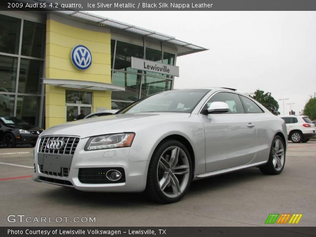 2009 Audi S5 4.2 quattro in Ice Silver Metallic