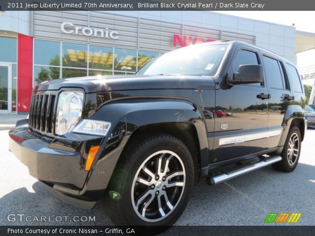 2011 Jeep Liberty Limited 70th Anniversary in Brilliant Black Crystal Pearl