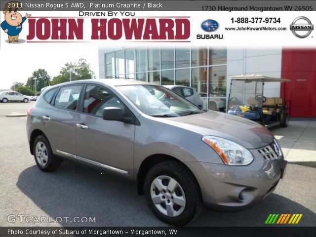 2011 Nissan Rogue S AWD in Platinum Graphite