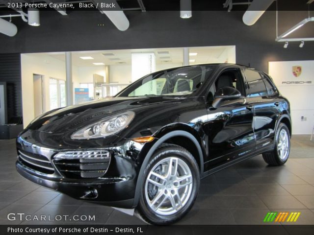 2013 Porsche Cayenne  in Black