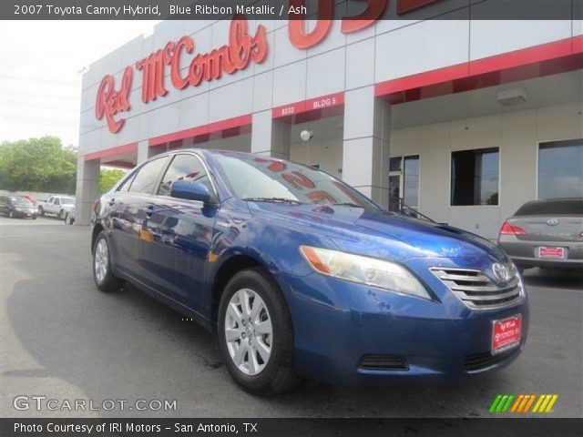 2007 Toyota Camry Hybrid in Blue Ribbon Metallic