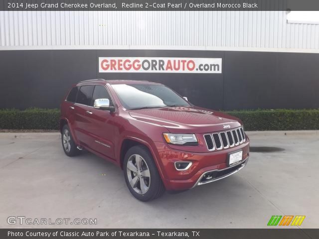 2014 Jeep Grand Cherokee Overland in Redline 2-Coat Pearl