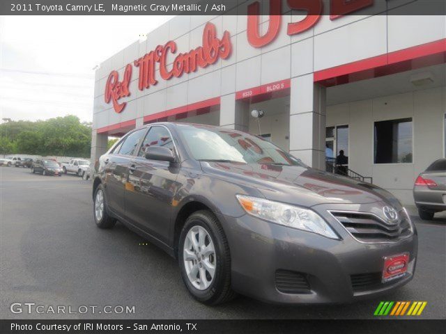 2011 Toyota Camry LE in Magnetic Gray Metallic