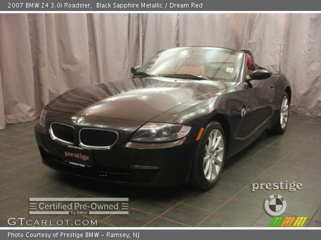 2007 BMW Z4 3.0i Roadster in Black Sapphire Metallic