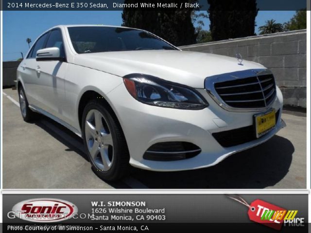 2014 Mercedes-Benz E 350 Sedan in Diamond White Metallic