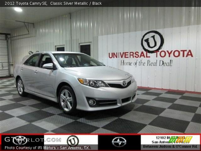 2012 Toyota Camry SE in Classic Silver Metallic