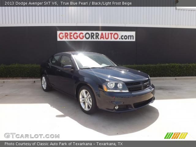 2013 Dodge Avenger SXT V6 in True Blue Pearl