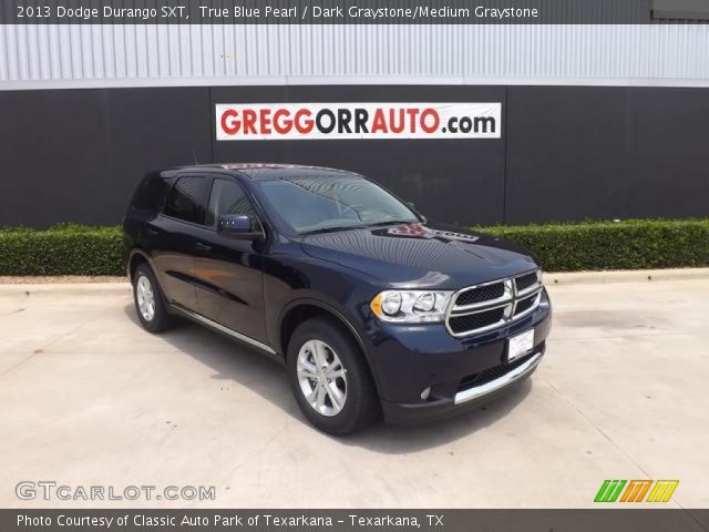 2013 Dodge Durango SXT in True Blue Pearl