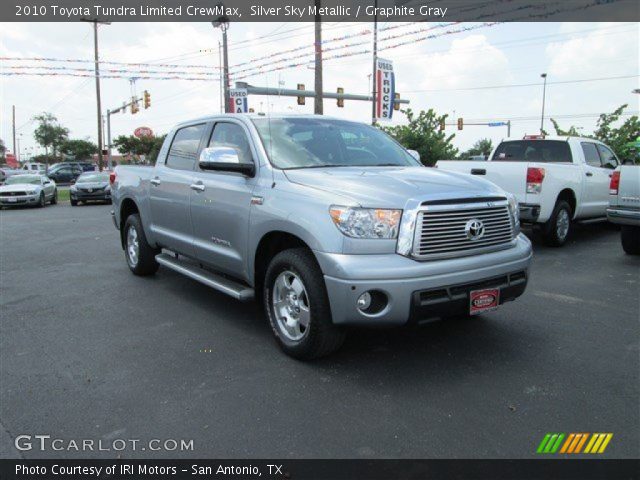 2010 Toyota Tundra Limited CrewMax in Silver Sky Metallic