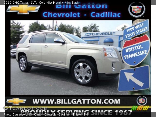 2010 GMC Terrain SLT in Gold Mist Metallic