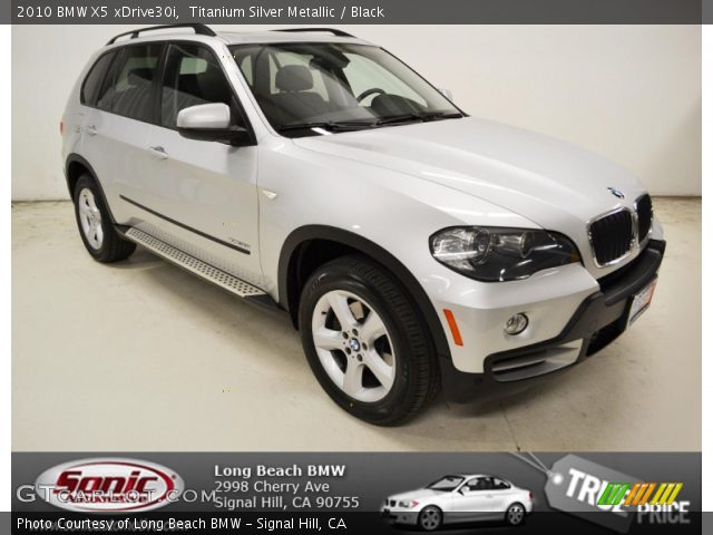 2010 BMW X5 xDrive30i in Titanium Silver Metallic