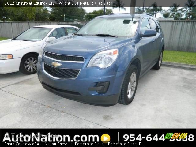 2012 Chevrolet Equinox LT in Twilight Blue Metallic