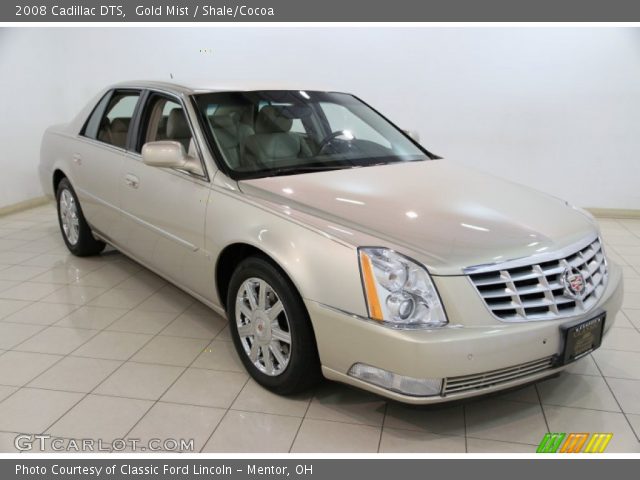 2008 Cadillac DTS  in Gold Mist