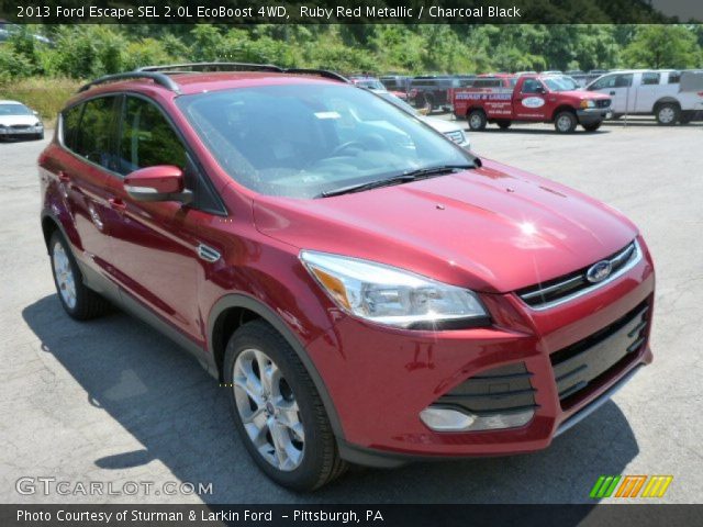 2013 Ford Escape SEL 2.0L EcoBoost 4WD in Ruby Red Metallic