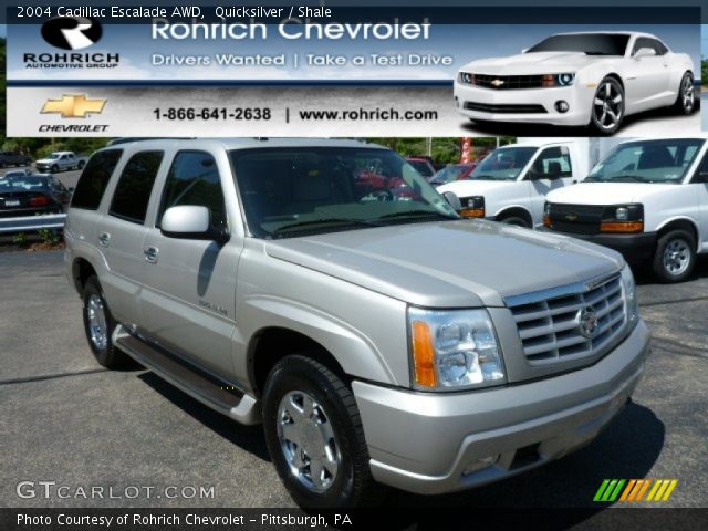 2004 Cadillac Escalade AWD in Quicksilver