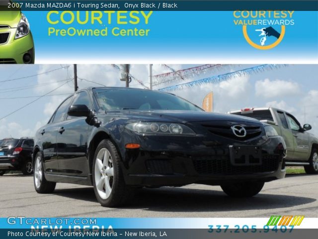 2007 Mazda MAZDA6 i Touring Sedan in Onyx Black