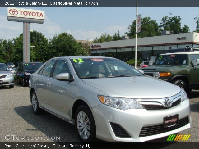 2012 Toyota Camry LE in Classic Silver Metallic