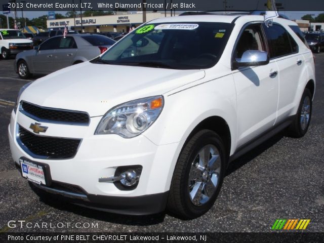 2013 Chevrolet Equinox LTZ in White Diamond Tricoat