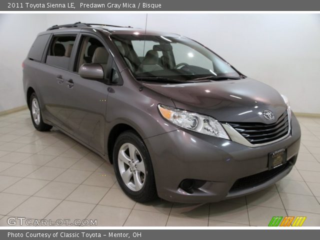 2011 Toyota Sienna LE in Predawn Gray Mica