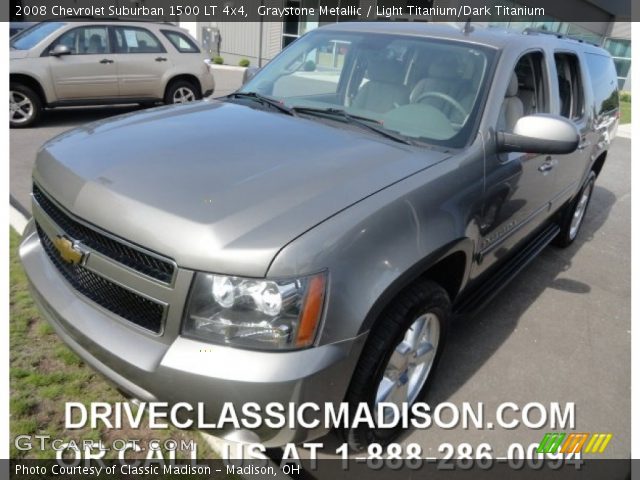 2008 Chevrolet Suburban 1500 LT 4x4 in Graystone Metallic