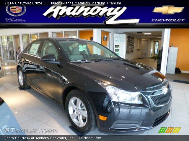 2014 Chevrolet Cruze LT in Black Granite Metallic