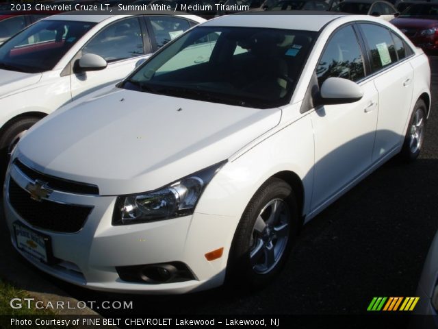 2013 Chevrolet Cruze LT in Summit White