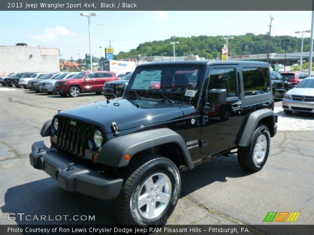 2013 Jeep Wrangler Sport 4x4 in Black