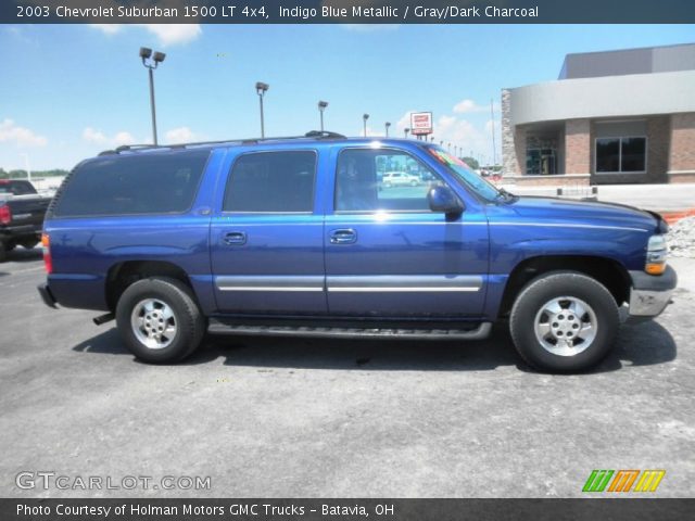 2003 Chevrolet Suburban 1500 LT 4x4 in Indigo Blue Metallic