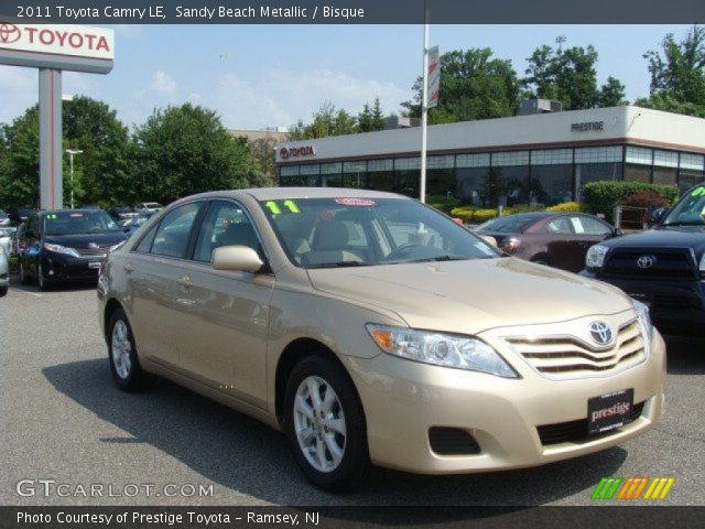 2011 Toyota Camry LE in Sandy Beach Metallic