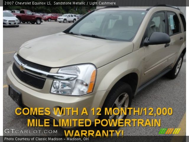 2007 Chevrolet Equinox LS in Sandstone Metallic