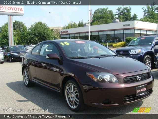 2010 Scion tC  in Sizzling Crimson Mica