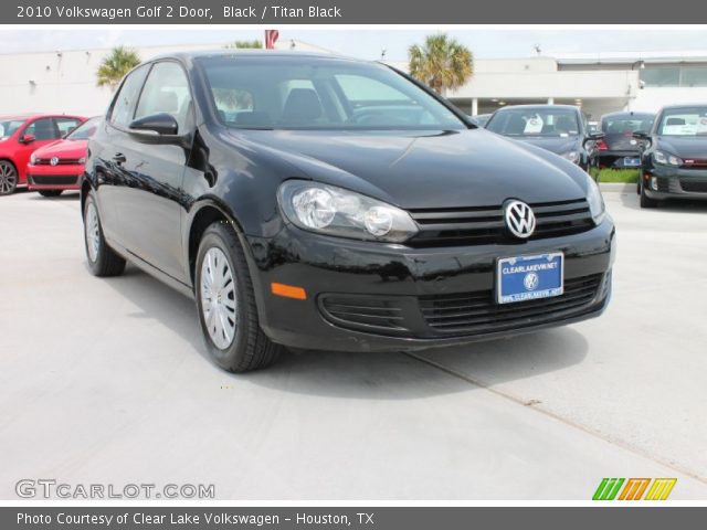 2010 Volkswagen Golf 2 Door in Black