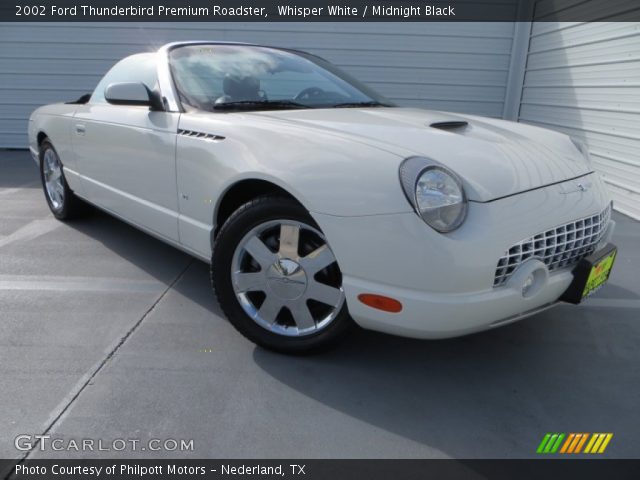 2002 Ford Thunderbird Premium Roadster in Whisper White