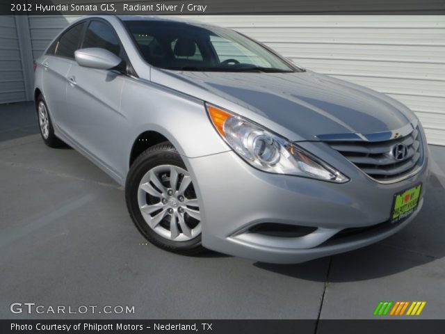 2012 Hyundai Sonata GLS in Radiant Silver