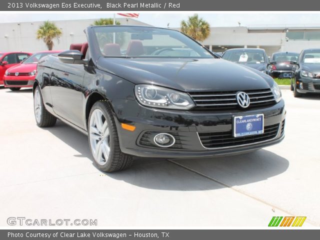 2013 Volkswagen Eos Executive in Black Pearl Metallic