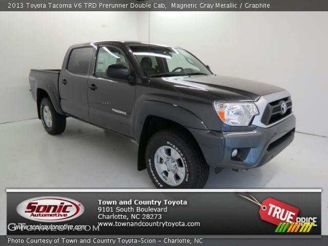 2013 Toyota Tacoma V6 TRD Prerunner Double Cab in Magnetic Gray Metallic
