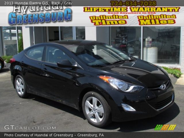 2013 Hyundai Elantra GLS in Black
