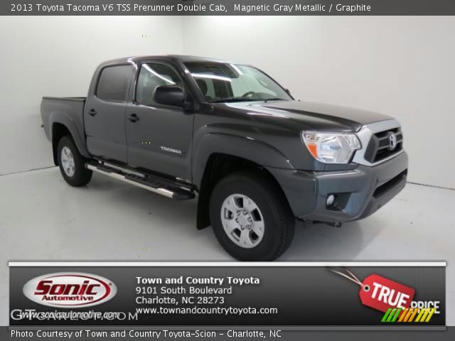 2013 Toyota Tacoma V6 TSS Prerunner Double Cab in Magnetic Gray Metallic