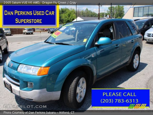 2005 Saturn VUE V6 AWD in Dragon Fly Green