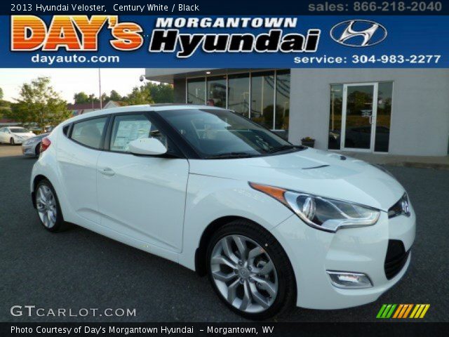 2013 Hyundai Veloster  in Century White