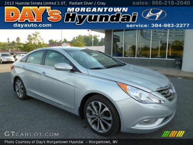 2013 Hyundai Sonata Limited 2.0T in Radiant Silver