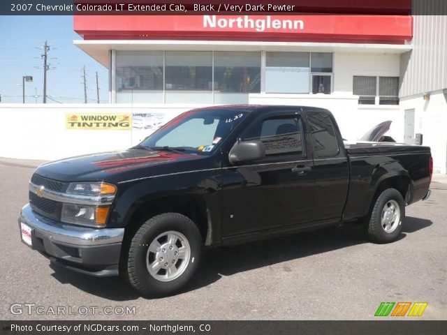 2007 Chevrolet Colorado LT Extended Cab in Black