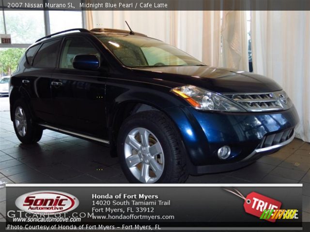 2007 Nissan Murano SL in Midnight Blue Pearl