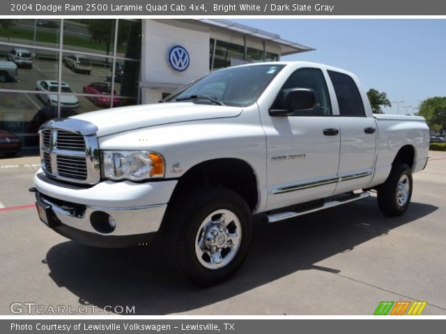 2004 Dodge Ram 2500 Laramie Quad Cab 4x4 in Bright White