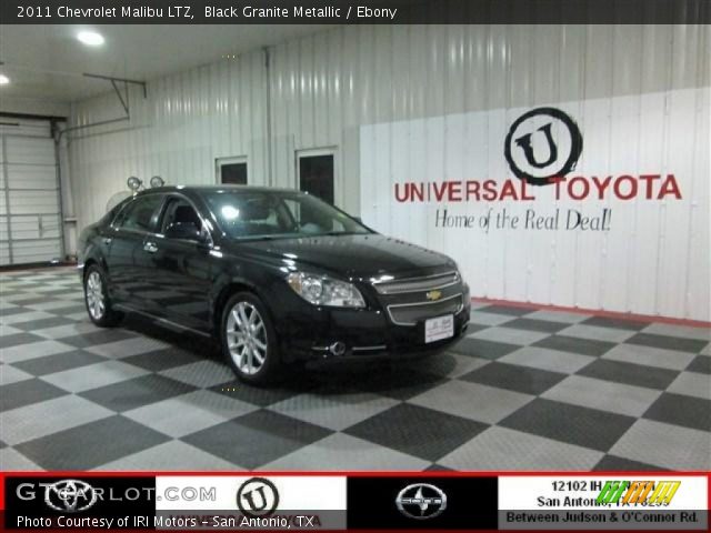 2011 Chevrolet Malibu LTZ in Black Granite Metallic