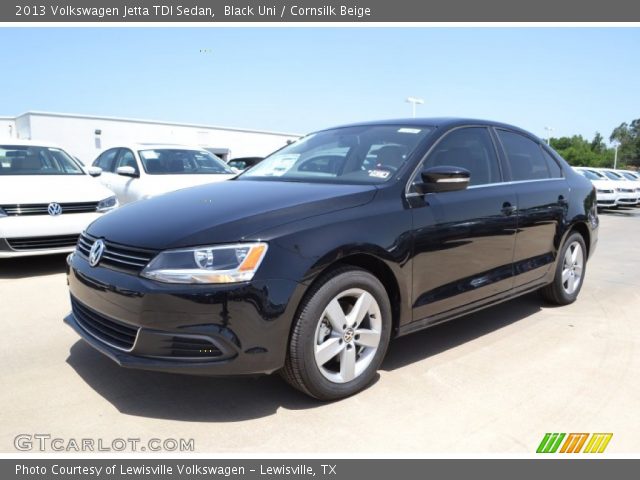 2013 Volkswagen Jetta TDI Sedan in Black Uni