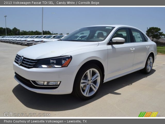 2013 Volkswagen Passat TDI SEL in Candy White