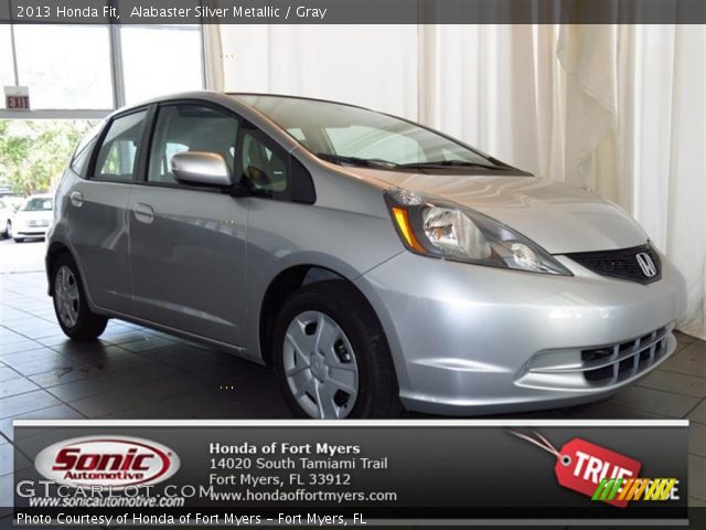 2013 Honda Fit  in Alabaster Silver Metallic