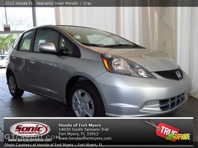 2013 Honda Fit  in Alabaster Silver Metallic